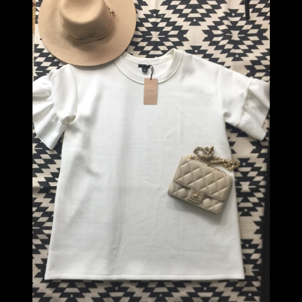 NWT Halogen White Shift Dress